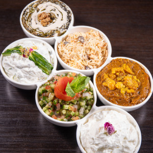 Starter platter for 4 people