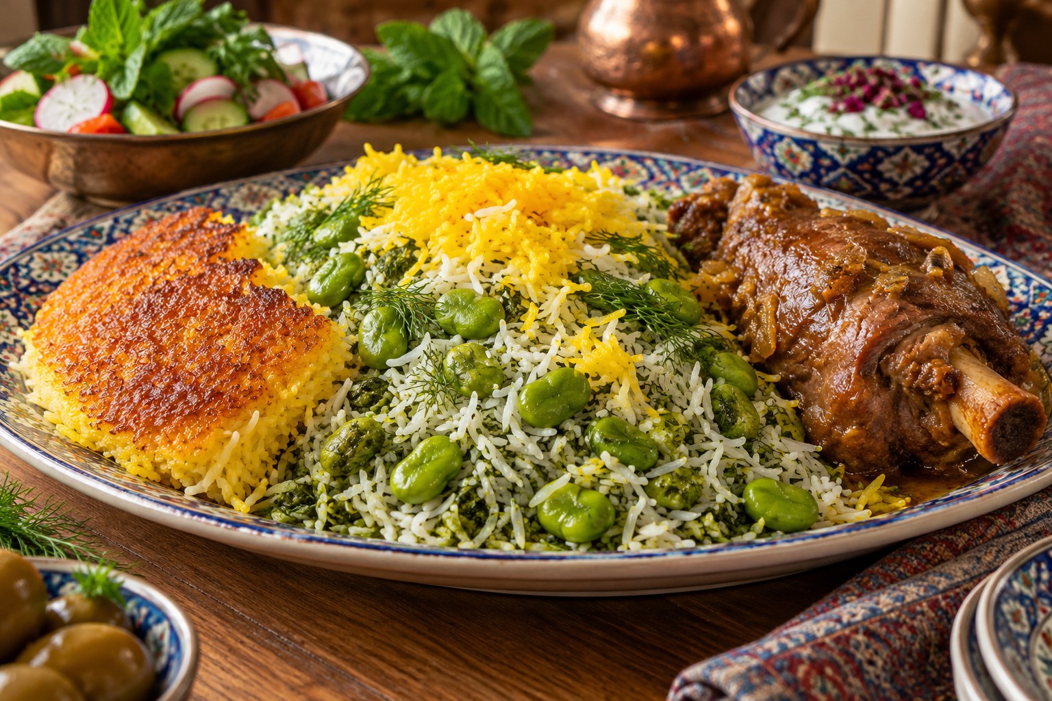 Baghali Polo ba Gardan: A Persian delight that brings people together
